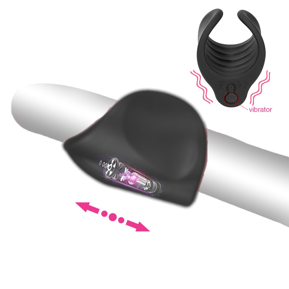 Automatic Extend Vibration Penis Delay Trainer Male Masturbator