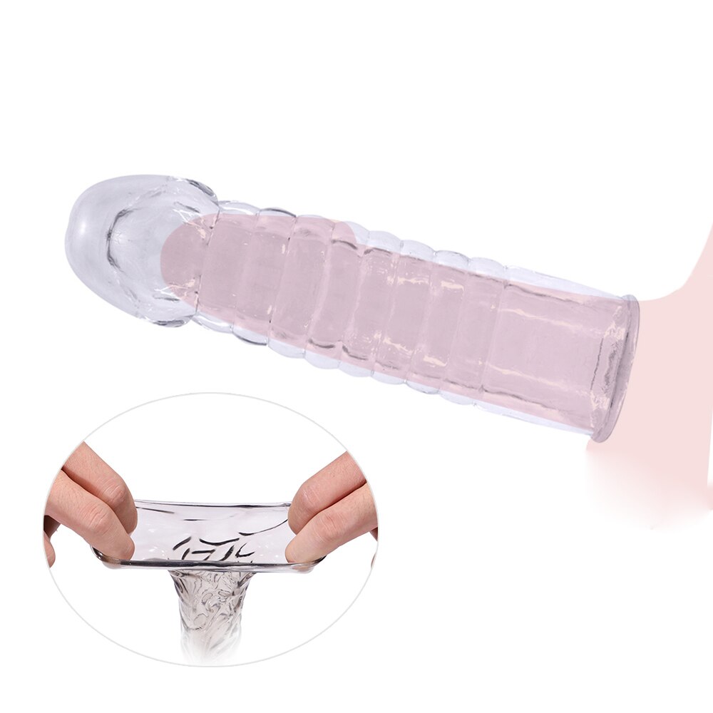 Reusable Silicon Cock Sleeve