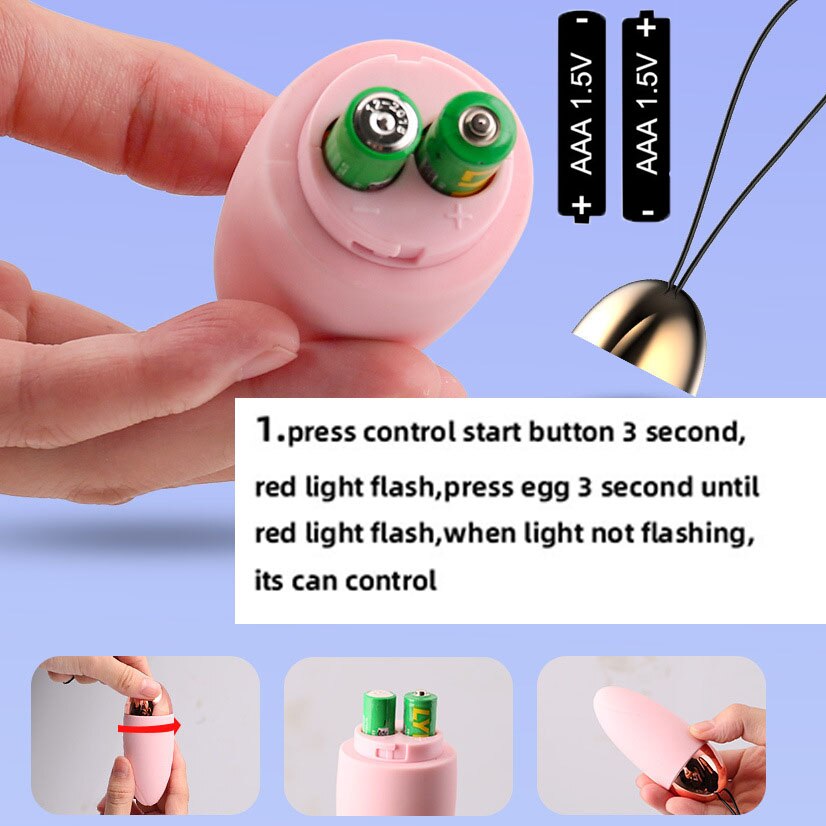 Wireless Jump Egg Vibrator