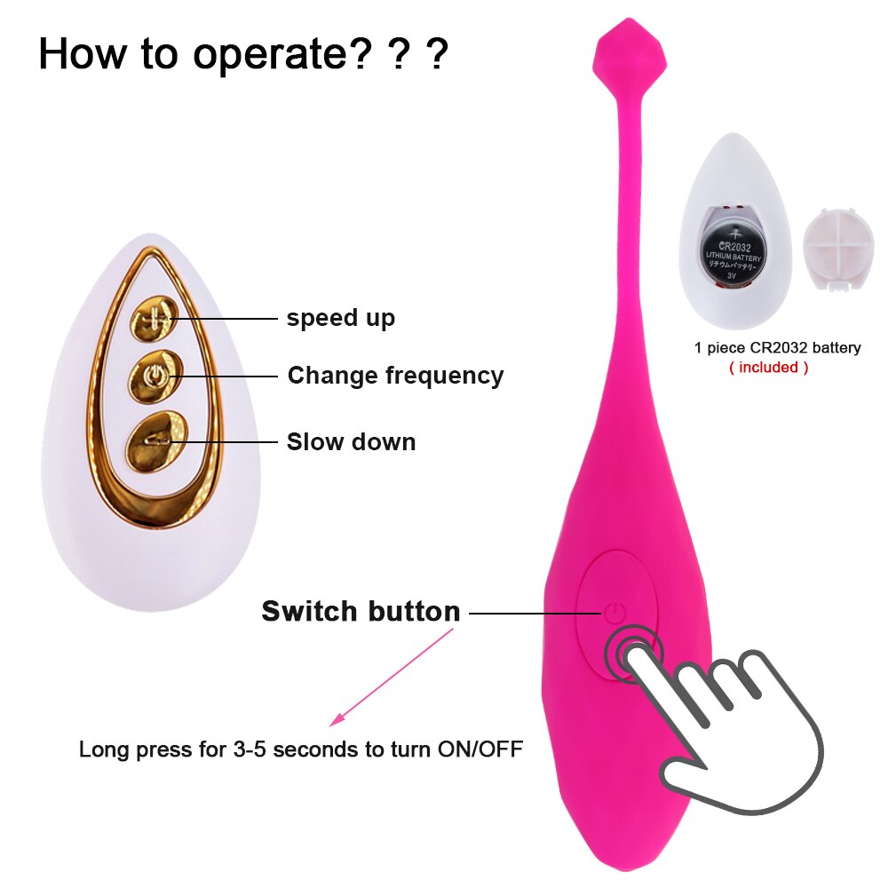 App Bluetooth Control Panties Vibrator Vibrating Eggs