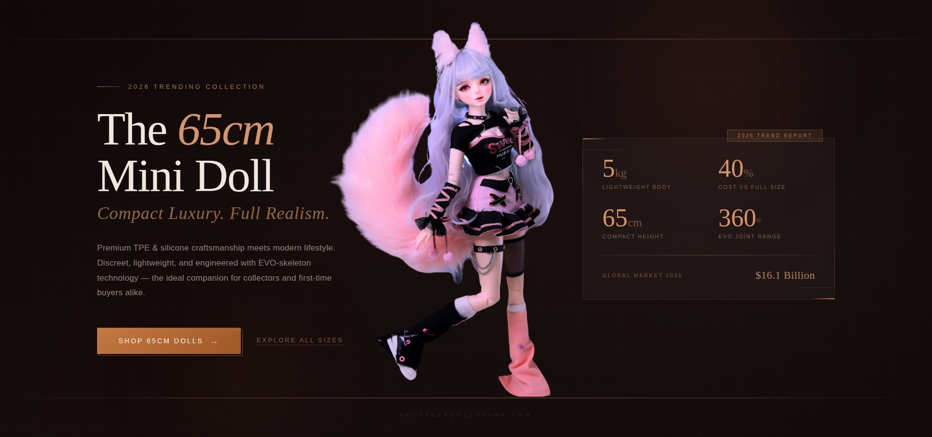 Discover Why 65cm Sex Dolls Are Gaining Popularity