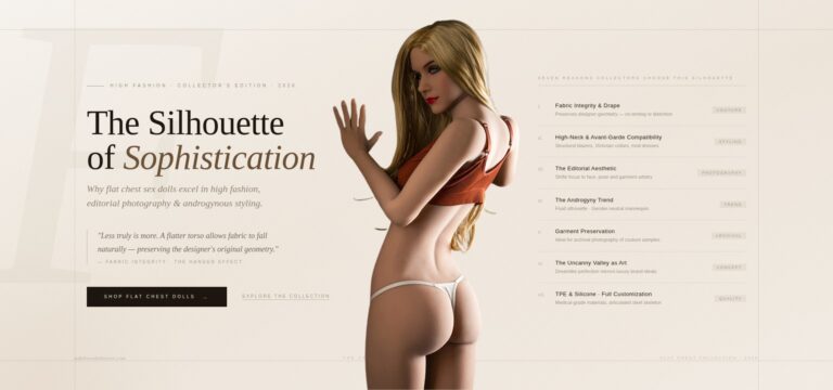 Online Adult Sex Doll Store The Silhouette of Sophistication Why Flat Chest Sex Dolls Excel in High Fashion The Silhouette of Sophistication Why Flat Chest Sex Dolls Excel in High Fashion