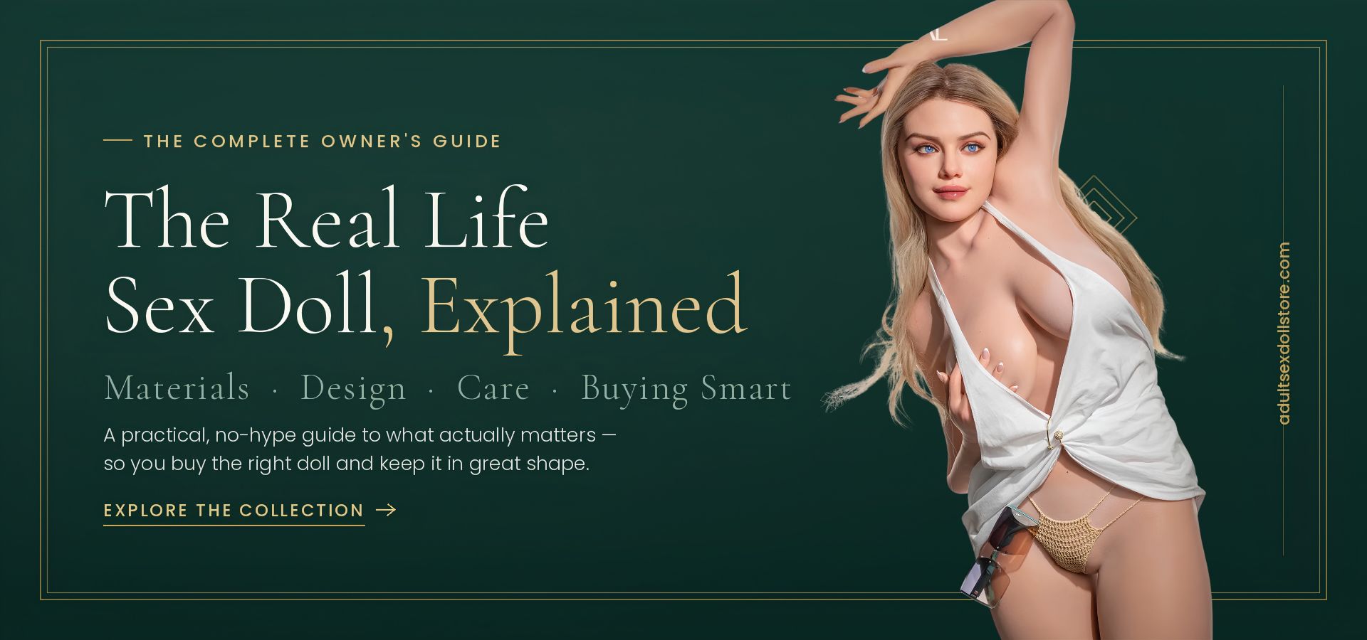 Real life sex doll complete guide – materials, design and care